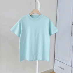 Áo Thun Nữ Cotton Cổ Tròn Size SML Form Dáng Cơ Bản Ba Màu Đơn Giản Hàng Mới 303781