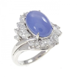 Nhẫn Star Sapphire PT900 3.87CT