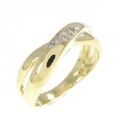 Nhẫn kim cương K18YG 0.05CT - Hàng hiệu chính hãng