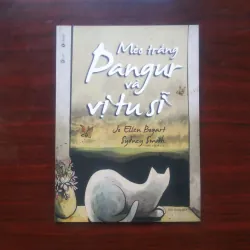 [Sách Tranh Sống Đẹp] Mèo Trắng Pangur Và Vị Tu Sĩ (Jo Ellen Bogart & Sydney Smith)
