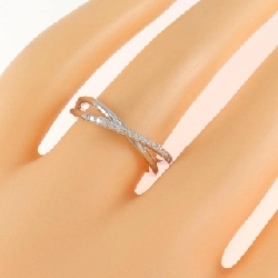 Nhẫn kim cương K18WG 0.11CT 670955