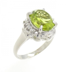 Nhẫn Peridot PT900 2.75CT