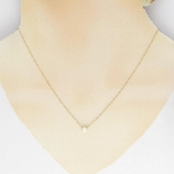 K18YG Dây chuyền kim cương 0.18CT - Hàng hiệu Chính hãng 860545