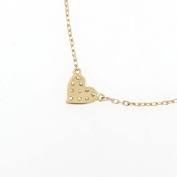 Dây chuyền Heart Pavé 0.05CT - Hàng hiệu Authentic 843851