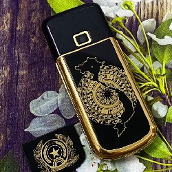 Miếng Da Dán Điện Thoại Nokia 8800 Arte Mẫu Kính Tráng Gương Cao Cấp 4128