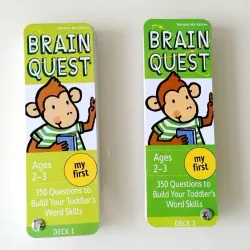Brain quest 2-6 tuổi (Sách nhập) - 4 hộp thẻ 759578