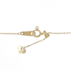 K18YG Dây chuyền kim cương 0.10CT - Hàng hiệu Chính hãng 858181