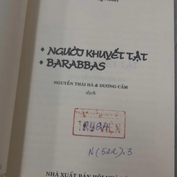 NGƯỜI KHUYẾT TẬT - BARABBAS 323519