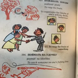 Sách học tiếng Nga: A BOOK OF RUSSIAN IDIOMS ILLUSTRATED, Tilman 3d stereotype edit 713165