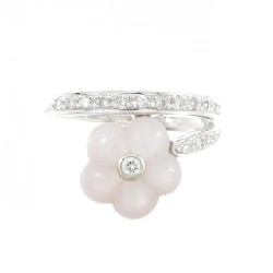 Nhẫn hoa ngọc trai mẹ K18WG - Hàng hiệu Authentic 853181