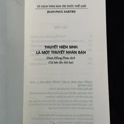 Thuyết hiện sinh là một thuyết nhân bản 718853