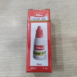 Mực dấu Stamp Ink Shiny màu đỏ