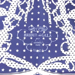 Khăn quàng cổ CARRE BRIDES DE GALA BANDANA A POIS 942669S của Hermès 625338