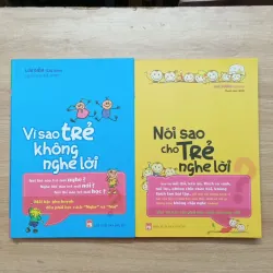 2 quyển sách Vì sao trẻ không nghe lời và Nói sao cho trẻ nghe lời