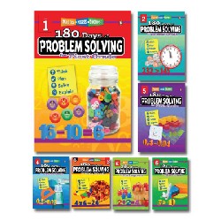 Sách Tiếng Anh - 180 Days of Problem Solving - full bộ 7 cuốn -  Mới 56827