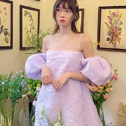 Sleeping beauty dress - tingoan - size S 