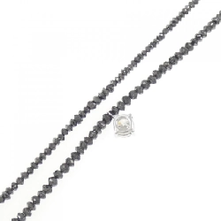 K18WG Vòng tay kim cương - Hàng hiệu Authentic 874016