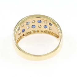 Nhẫn Sapphire K18YG 0.93CT - Hàng hiệu Chính hãng 855095