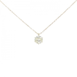 K18YG Dây chuyền kim cương 1.118CT VLY I1 VG - Hàng hiệu Chính hãng