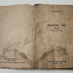 A. J  Cronin - tiểu thuyết THÀNH TRÌ 706659