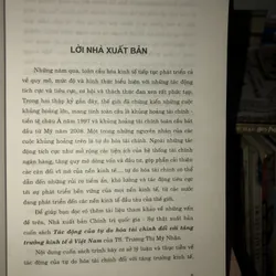Tác động của tự do hoá tài chính đối với tăng trưởng kinh tế ở Việt Nam  681405
