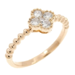 Nhẫn kim cương hoa K18PG 0.25CT