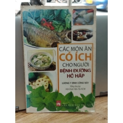 Các món ăn có ích cho người bệnh đường hô hấp