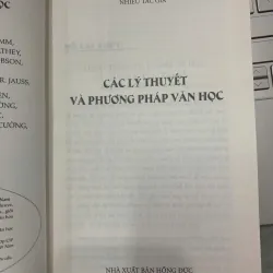 CÁC LÝ THUYẾT VÀ PHƯƠNG PHÁP VĂN HỌC - NHỀU TÁC GIẢ 601988