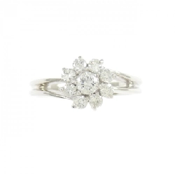 Nhẫn kim cương hoa PT900 0.30CT 668695