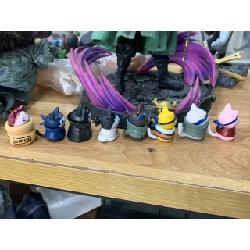 Mô hình mèo cosplay naruto cực kỳ xinh 1 set 8 nhân vật đáng yêu phù hợp trang trí và làm quà tặng 763719