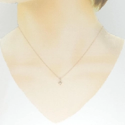 Dây chuyền kim cương K18PG 0.03CT - Hàng hiệu Chính hãng 861511