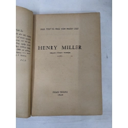 Henrry Miller - Phạm Công Thiện