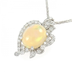 K18WG Opal Necklace 2.65CT - Hàng hiệu Chính hãng 861093