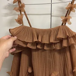 Đầm tiểu thư baby doll hai dây 976017