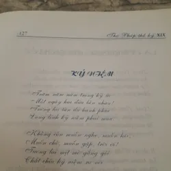 Thơ Pháp Thế kỷ 19. Song ngữ Pháp Việt. Soạn giả Trần Mai Châu 696679