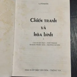 Trọn bộ chiến tranh hoà bình (bìa cứng) 592443