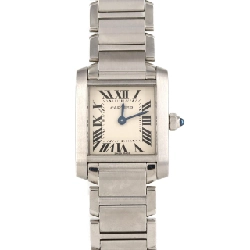Cartier Tank Française SM W51008Q3 SS Quartz - Hàng hiệu Authentic