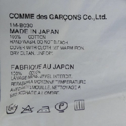 BLACK COMME des GARCONS 1M-B030 Áo Sơ Mi Ngắn Tay - Hàng hiệu Chính Hãng 812243