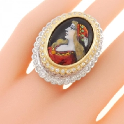 Kaji Mitsuo Emmaiu Nhẫn - Hàng hiệu Chính hãng 839823