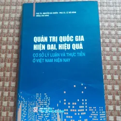 QUẢN TRỊ QUỐC GIA HIỆN ĐẠI HIỆU QUẢ...
