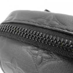 Túi đeo vai Louis Vuitton Monogram Shadow Double Phone Pouch M81323 612917