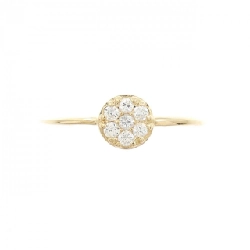 Nhẫn kim cương K18YG 0.10CT - Hàng hiệu Chính hãng 852532