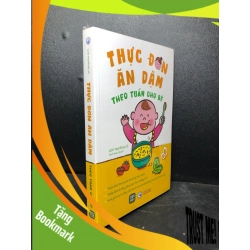 (TẶNG BOOKMARK) Thực đơn ăn dặm theo tuần cho bé Lưu Trường Vỹ new 100% RBK.ASB0301 nuôi dạy con
