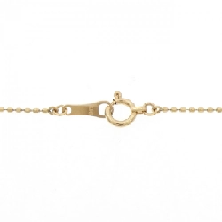 K18YG Dây chuyền đá quý hình trái tim - Hàng hiệu Chính hãng 862418