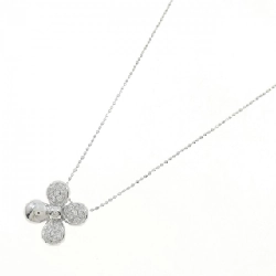 Dây chuyền kim cương hoa 750WG/K18WG 0.15CT - Hàng hiệu Chính hãng 868003