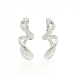 Bông tai kim cương 750WG/585WG 0.46CT - Hàng hiệu Chính hãng