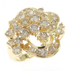 Nhẫn kim cương K18YG 3.10CT - Hàng hiệu Chính hãng