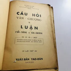 📘 CÂU HỎI VĂN CHƯƠNG & LUẬN PHỔ THÔNG VĂN  596945