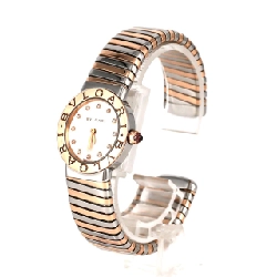 Bulgari Bulgari Bulgari Tubogas PG kết hợp 12P kích thước M BBLP262TSG/BBL262TWSPG/12 SSxPG Quartz - Hàng hiệu Chính hãng 880981