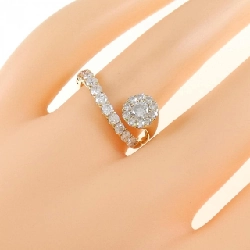 Nhẫn kim cương K18YG 1.00CT 671340